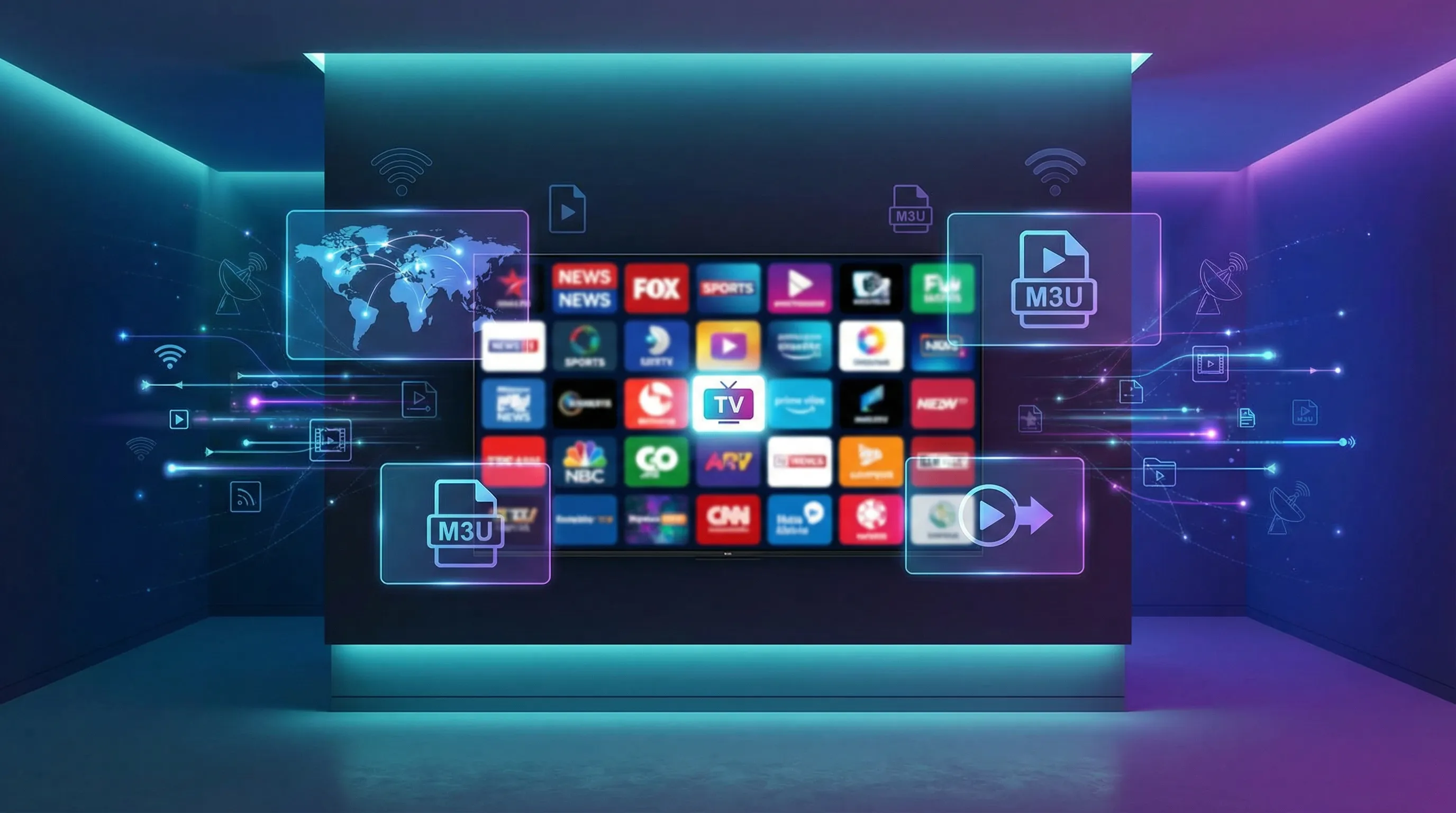 MajraTV — خدمة IPTV مجاني بث مباشر لأكثر من 1000 قناة عربية